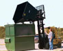 Self-Dumping Forklift Hopper